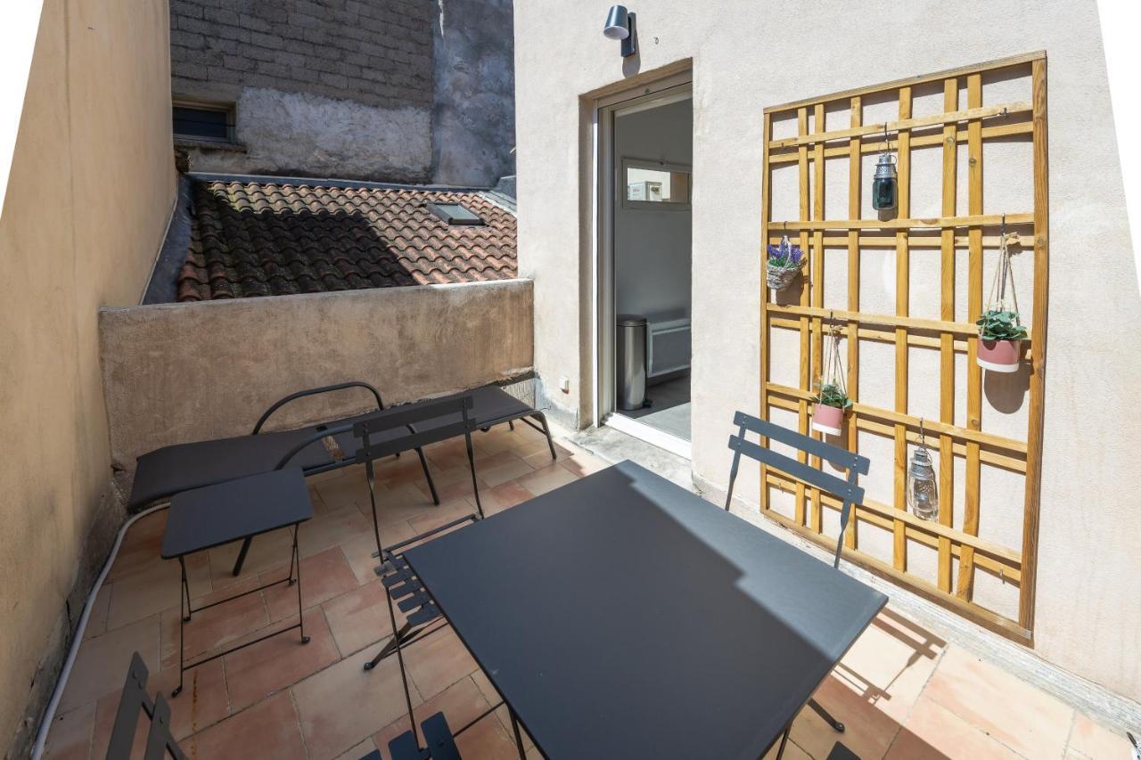Appartement Terrasse Climatise Calme En Centre-Ville LʼIsle-sur-la-Sorgue Buitenkant foto